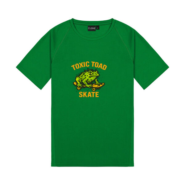 Toxic Toad Skate - Cloke XT Mens Performance T-shirt Thumbnail